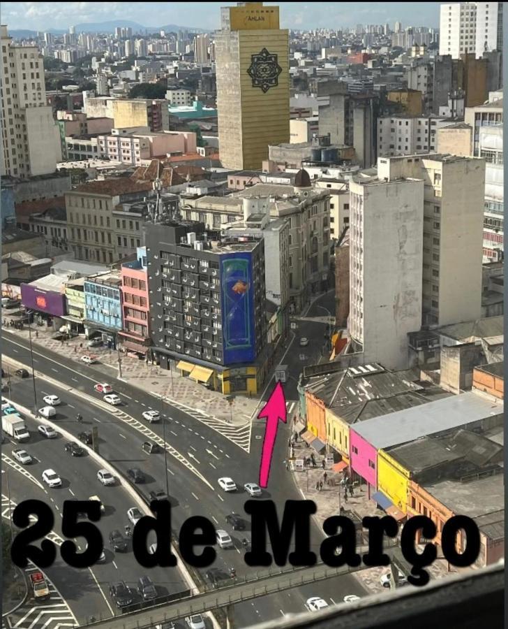 Studio Aconchegante No Edificio Mirante Do Vale - 200Mb São Paulo Buitenkant foto